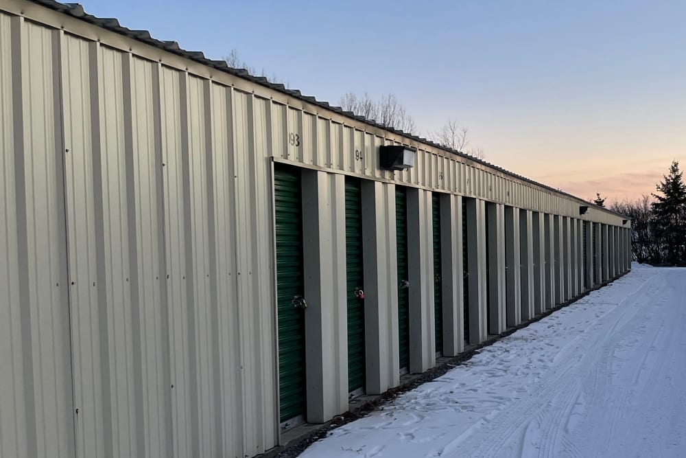 The KO logo for KO Storage in Watertown, New York.