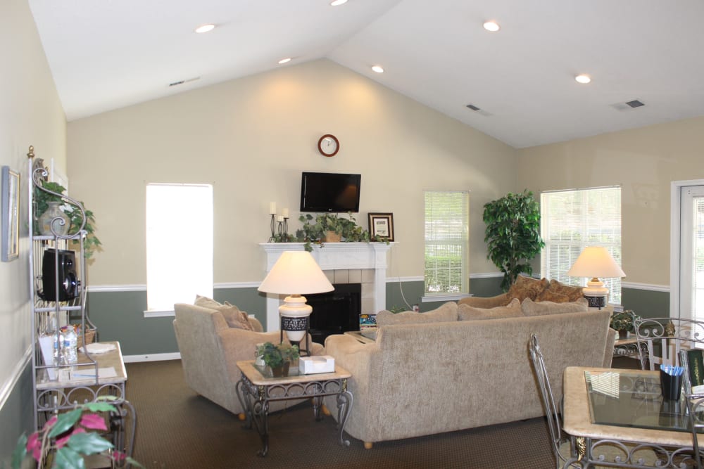 Inside the clubhouse at Magnolia Heights in Covington, Georgia