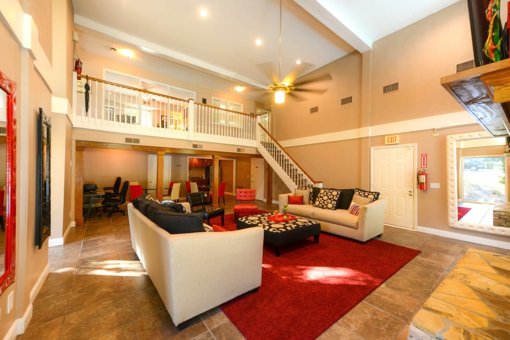 'Community center at The Farrington Apartment Homes in Columbia, South Carolina