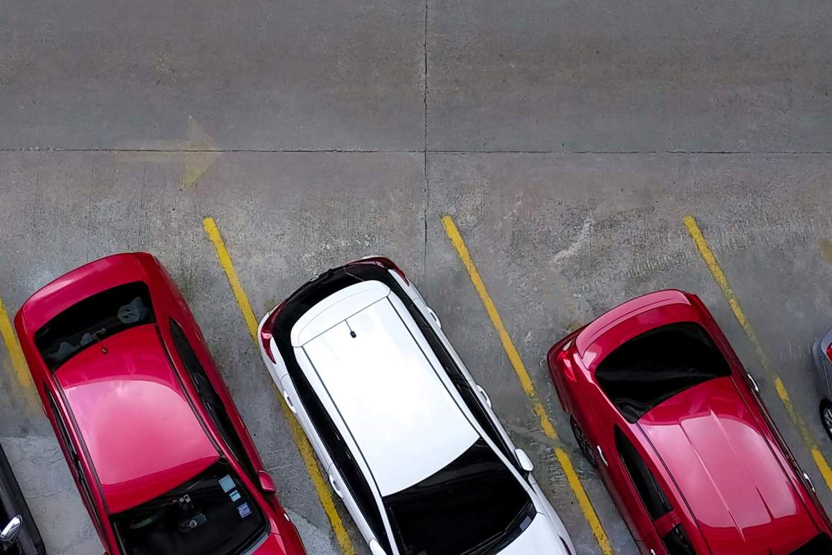 Off-street parking at Cedar Glen Apartments in Cross Plains, Wisconsin