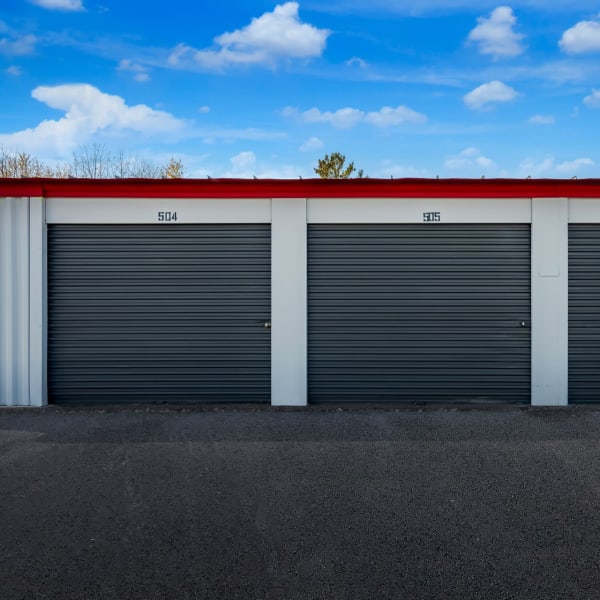 Storage units with drive-up access at StorQuest Economy Self Storage in Trotwood, Ohio