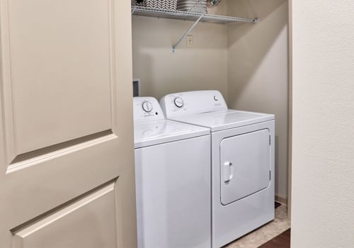 Washer/dryer at Fairview at Town Center Apartment Homes in Rochester, New York