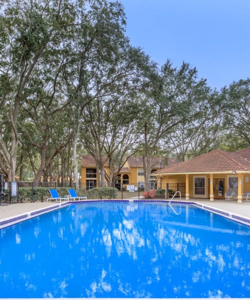 Swimming pool at Images Condominiums in Kissimmee, Florida