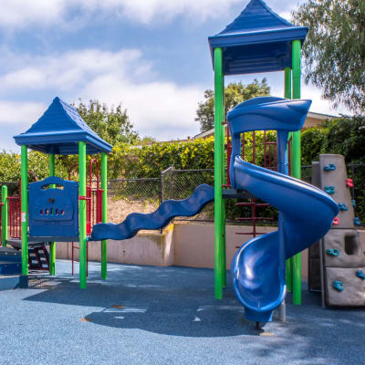 A playground for children at Orleck Heights in San Diego, California