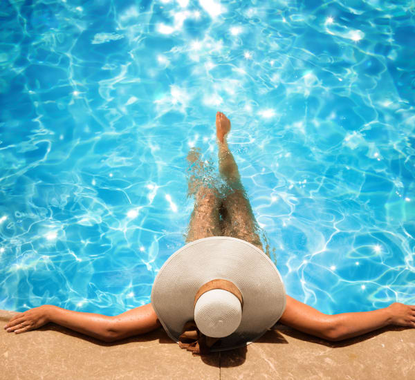 Refreshing Swimming Pool at Peak Management in Lutherville, Maryland