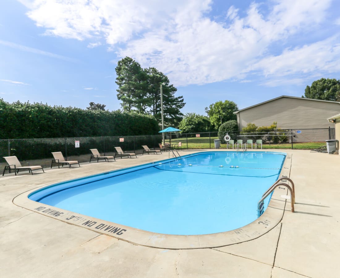 Swimming pool at Meadowbrook and Brookridge in Charlotte, North Carolina