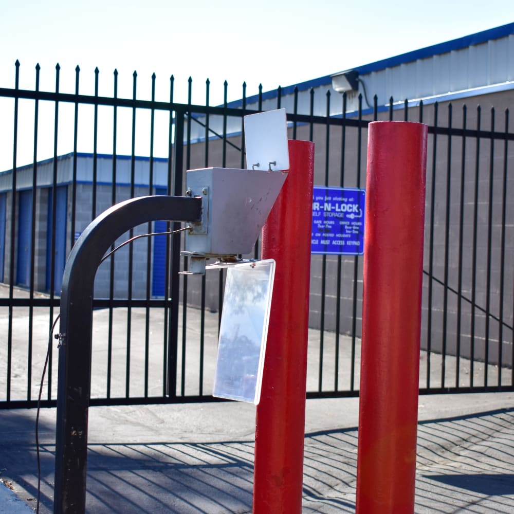 Keypad entry at STOR-N-LOCK Self Storage in Sandy, Utah