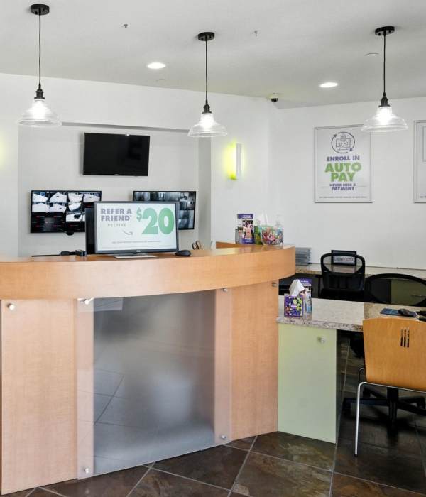 A box packed in a home near Storage Hub - Military in San Antonio, Texas