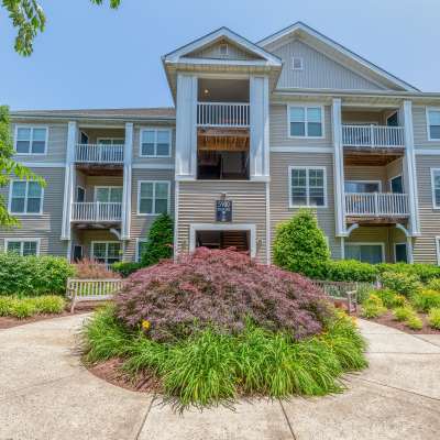 Property exterior with plantation at Century Clearbrook, Frederick, Maryland