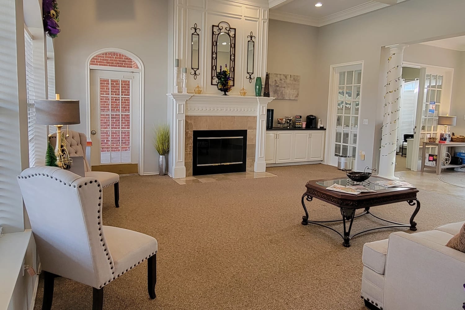 Resident clubhouse at Champion Lake Apartment Homes in Shreveport, Louisiana