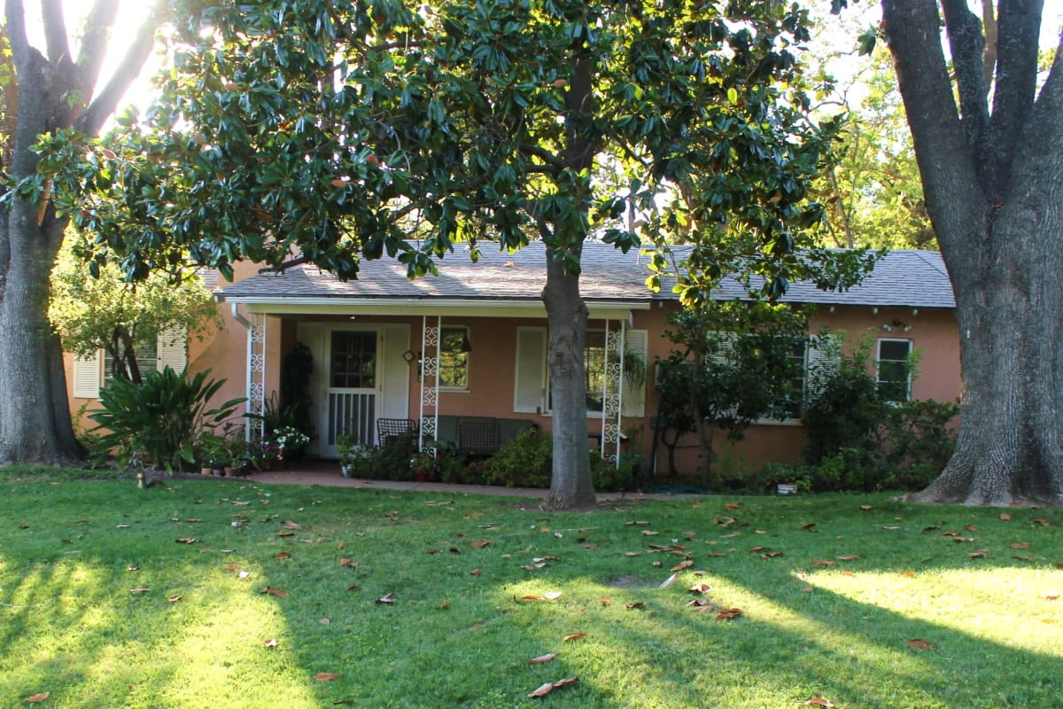 Cottage facade at Gables of Ojai in Ojai, California