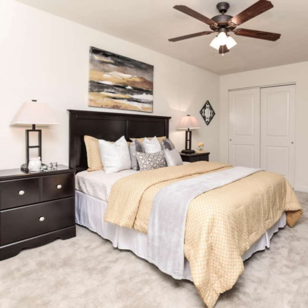 Bedroom at Stanford Place Apartments in Saint Louis,Missouri