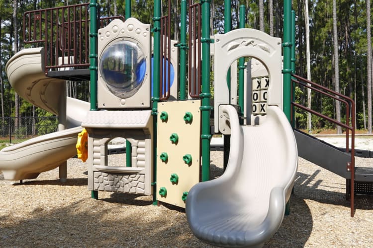 Spacious playground at Park at Clearwater in Aberdeen, North Carolina