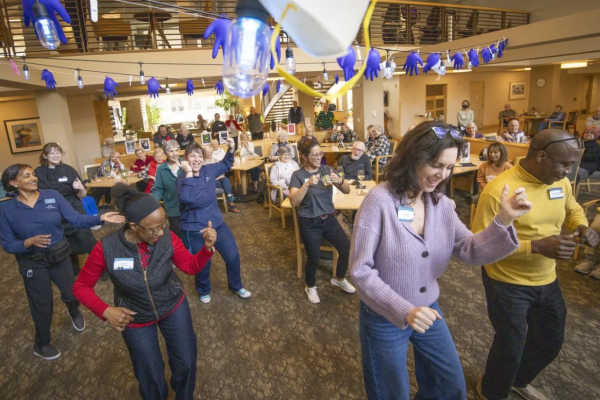 Merrill Gardens at Ballard dancing