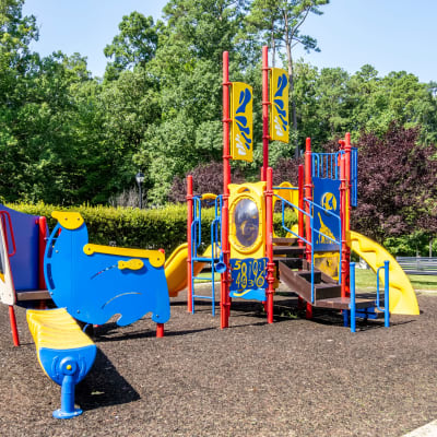 A playground at Covenant Trace in Newport News, Virginia