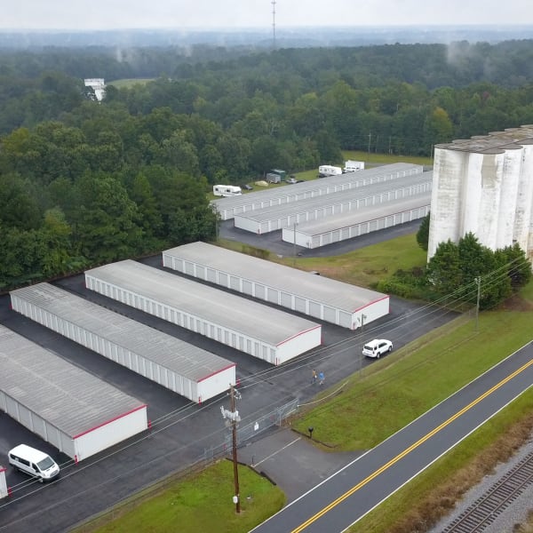 Aerial view of StayLock Storage in Athens, Georgia