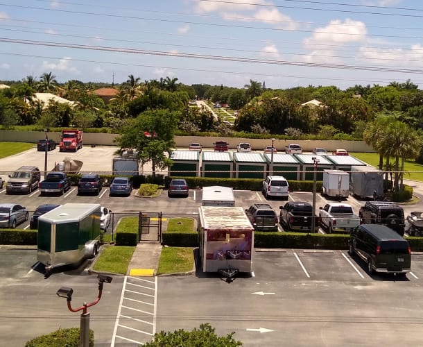 RV and auto storage at Burlington Self Storage - Wellington in Wellington, Florida