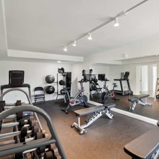 Fitness Center at Hermitage Studios in Hermitage, Tennessee
