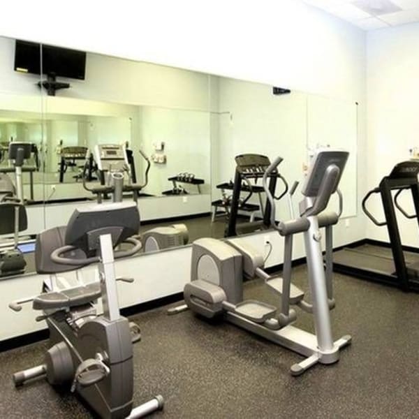 Fitness center at The Collection at American Tobacco Center, Richmond, Virginia