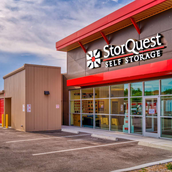 Exterior of StorQuest Express Self Service Storage in Gainesville, Florida