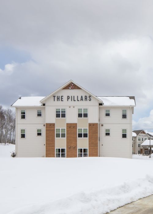 Exterior at The Pillars of Hermantown in Hermantown, Minnesota