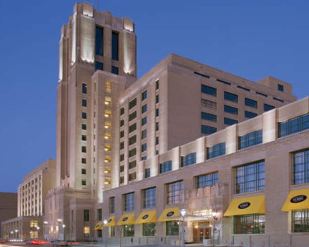 Entry at Midtown Exchange Apartments in Minneapolis, Minnesota