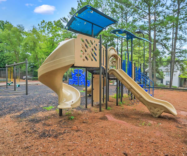 An on-site playground at Five7Five in Austell, Georgia