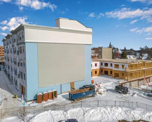 Construction Progress 8 at The Lawrence in Buffalo, New York