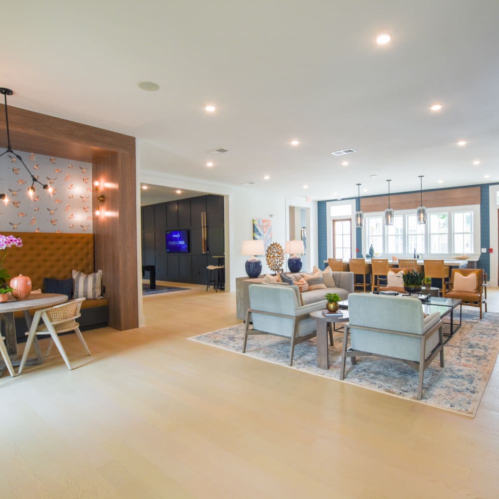 Community lounge area at The Archer In Acworth in Acworth, Georgia