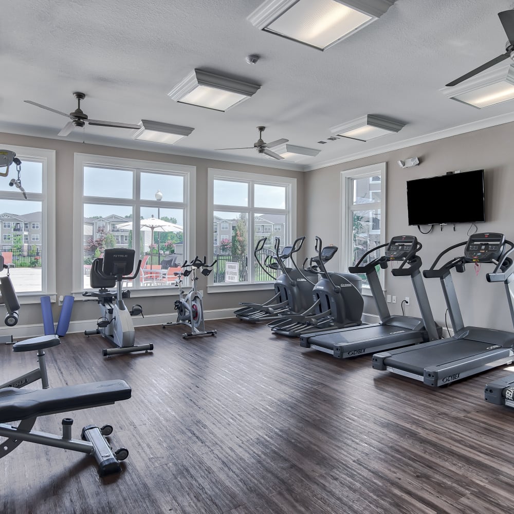 Fitness center at Bridgeway Chattanooga, Chattanooga, Tennessee