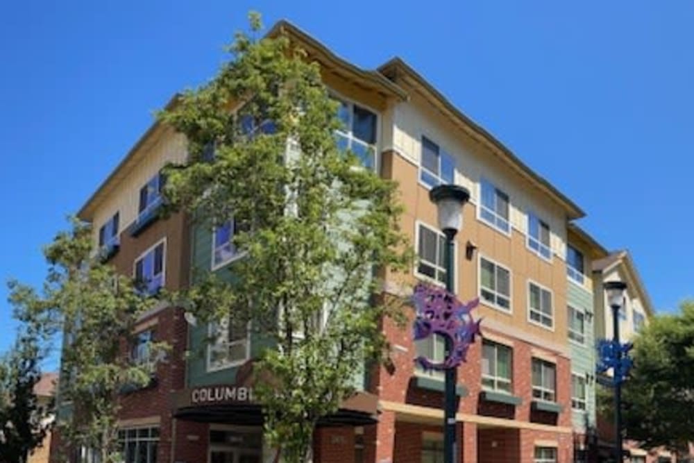 Street view of Seattle, Washington near Columbia Gardens