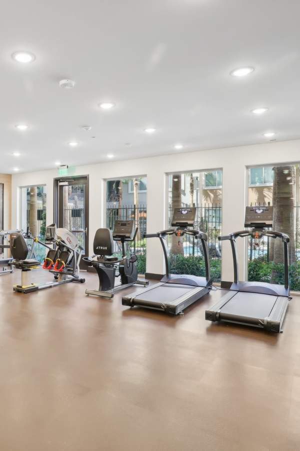 Fitness center at Tempo in Las Vegas, Nevada