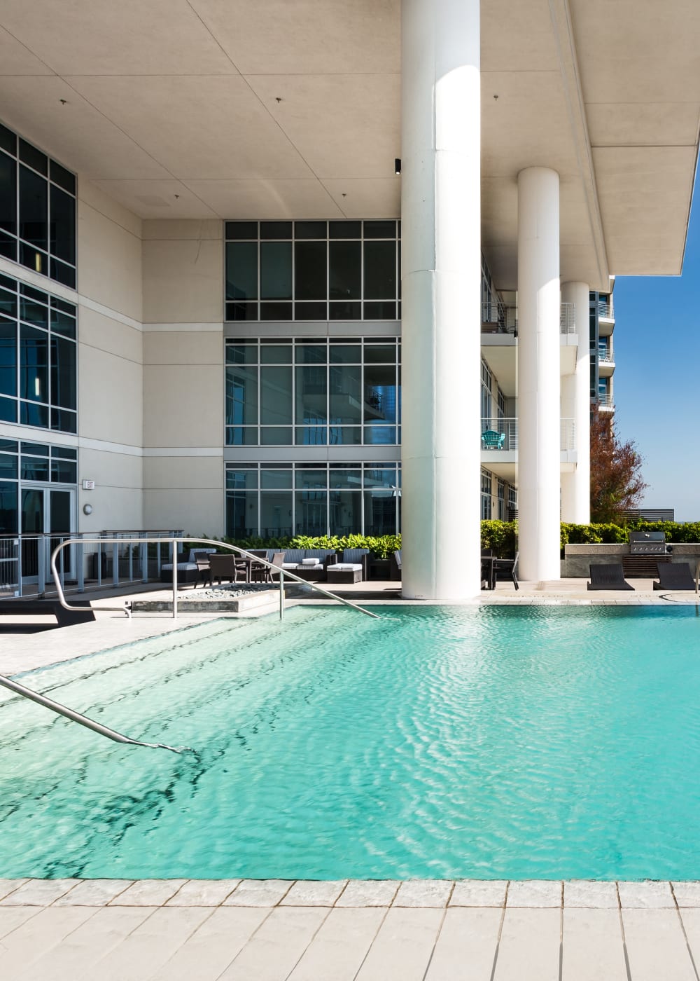 Resident's enjoying their new life at The Heights at Park Lane in Dallas, Texas