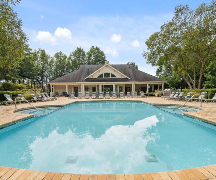 Swimming pool at Vetra Asheville in Arden, North Carolina