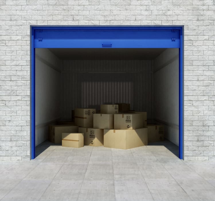 Drive-up access at Market Place Self Storage in Park City, Utah
