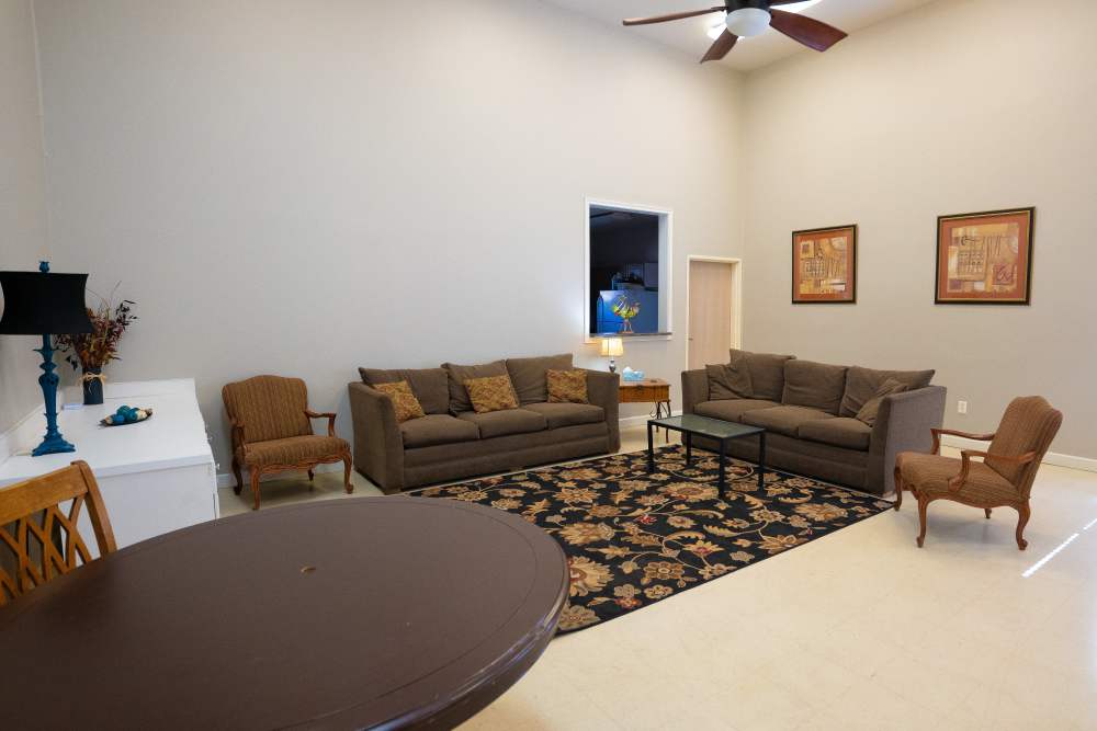 A view of the clubhouse at Ryan's Crossing in Marshall, Texas