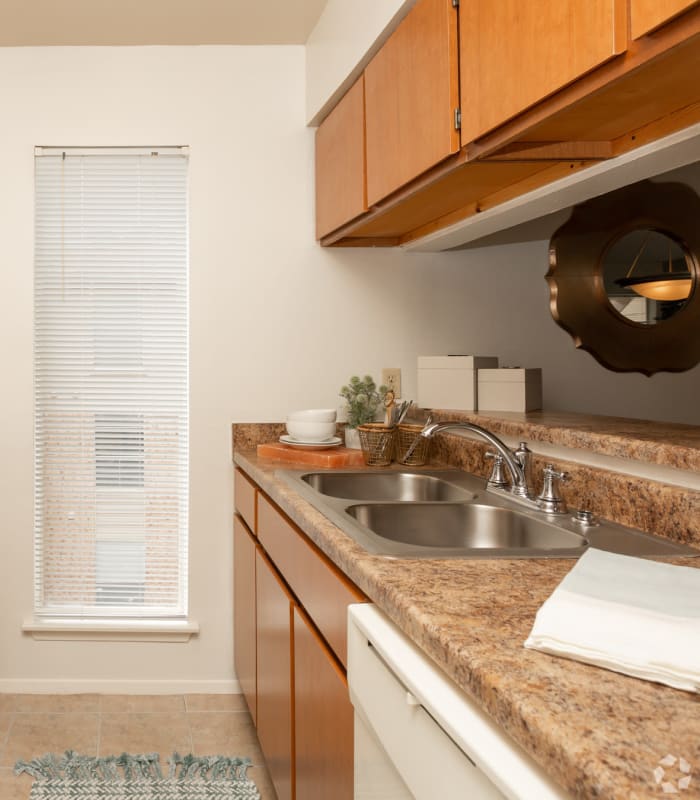 Kitchen at Mountain Village in El Paso, Texas