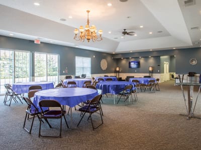 Stay healthy in our fitness center at Avon Commons in Avon, NY