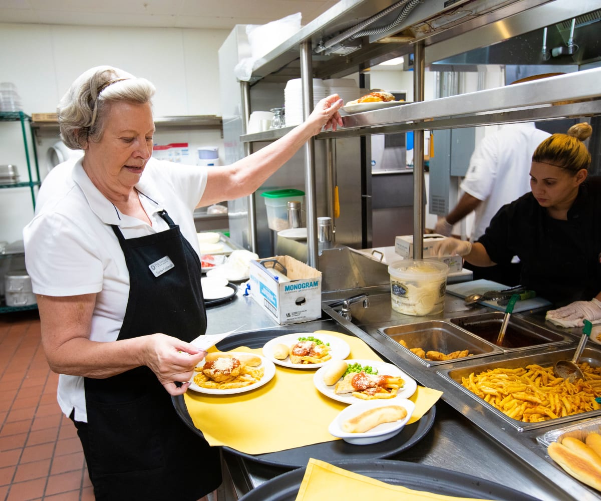 Delicious cuisine served at The Springs At South Biscayne in North Port, Florida