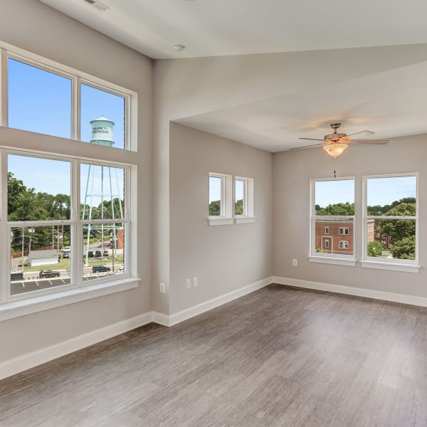 Spacious apartment with wood-style floor at Messenger Place, Manassas, Virginia