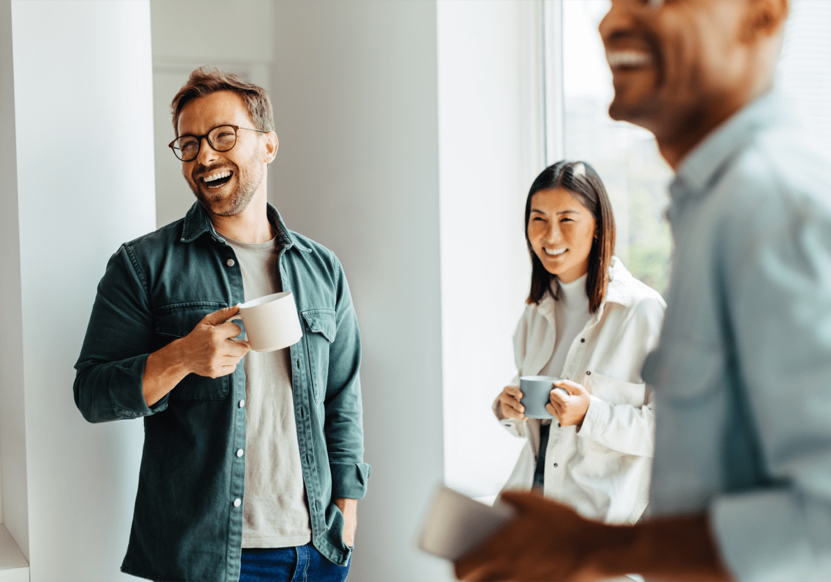 Tenants socializing at Urban WORKlofts in Seattle, Washington