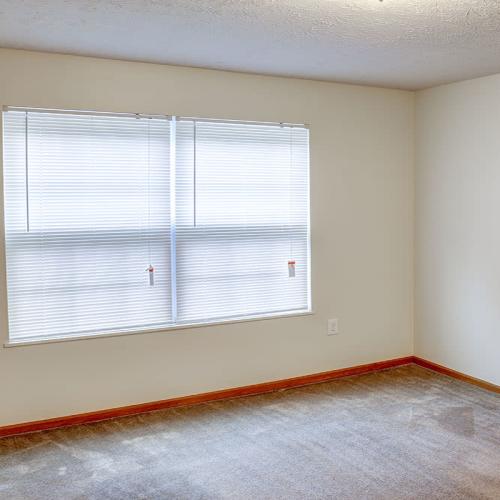 Unfurnished room with window at Preston's Crossing in Prestonsburg, Kentucky