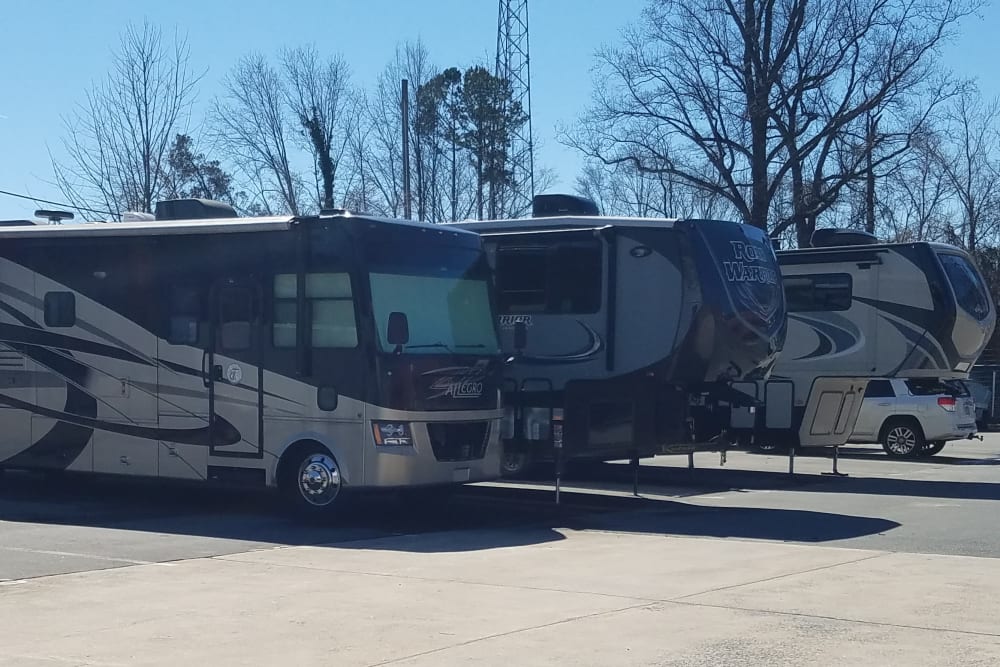 More RVs parked at Atlantic Business Storage
