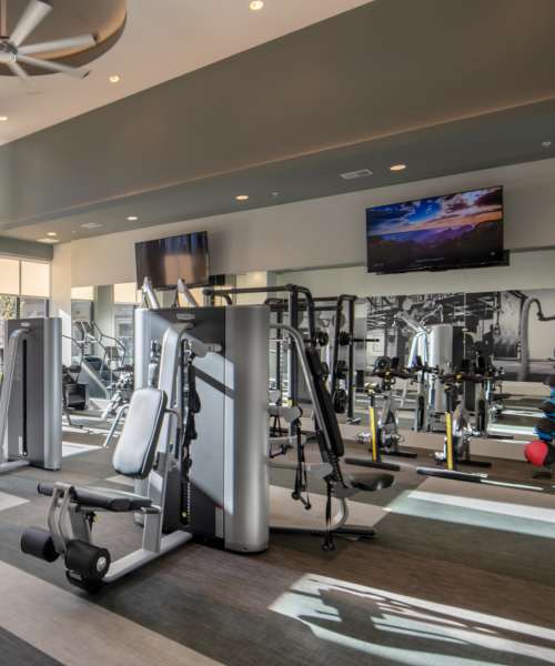 Fitness centre at The Marling in Madison, Wisconsin