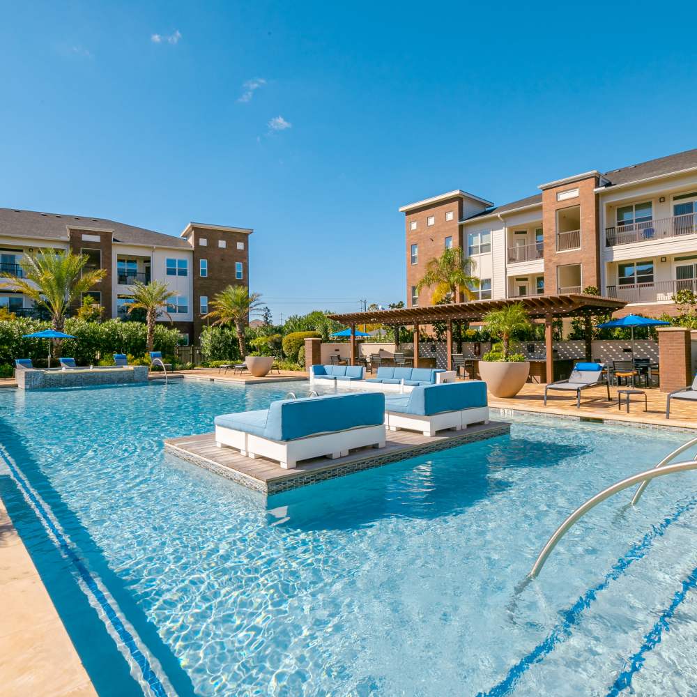 Pool at NOVU New Forest in Houston, Texas