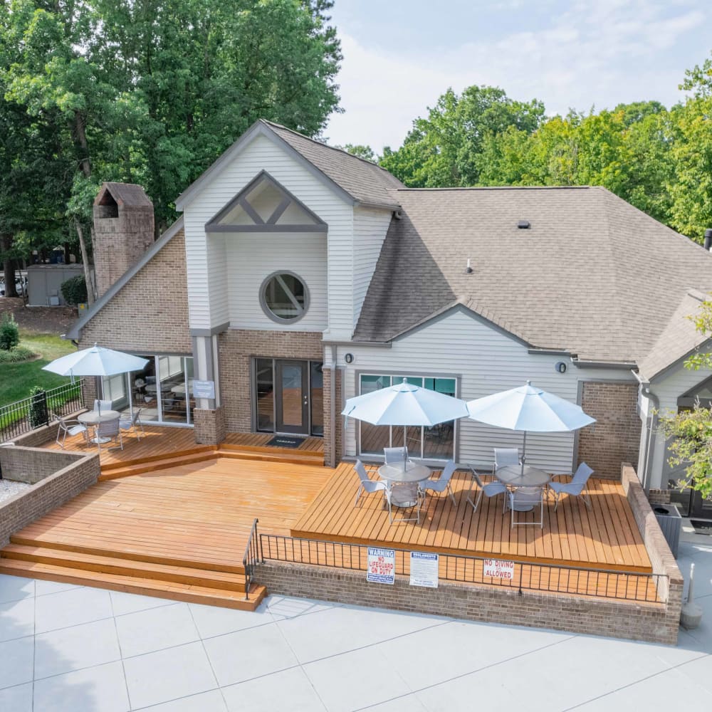 Ariel view of Hickory Creek in Henrico, Virginia