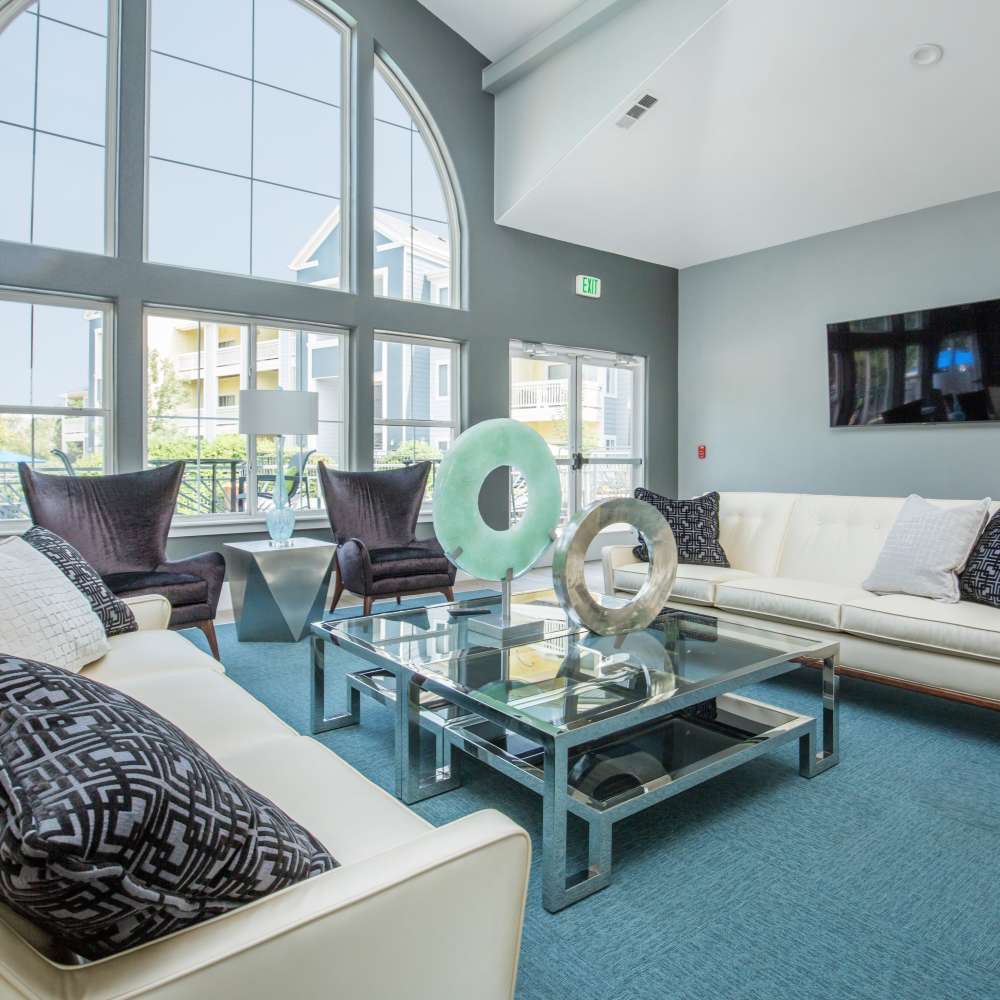 Specious clubhouse at One Belmar Place in Lakewood, Colorado