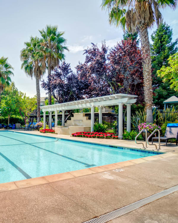Enjoy the neighborhood at Hawthorn Village Apartments in Napa
