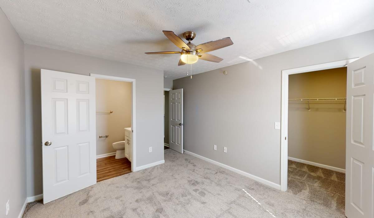 Unfurnished bedroom at Burlington Oaks in Burlington. KY