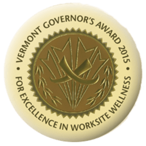 Vermont Governor's Award 2015 for Excellence in Worksite Wellness awarded to Terrace Communities